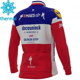 Maillot vélo 2021 Deceuninck-Quick-Step Hiver Thermal Fleece N001